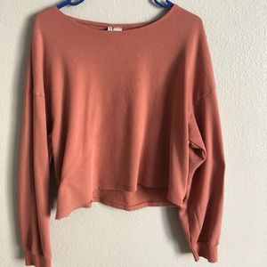 Cropped Pink long sleeve